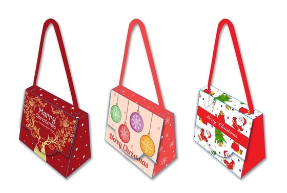 Good price De decoratieve Unieke Kerstmisgift doet Gsm 300 Visgraat Katoenen Handvat in zakken online