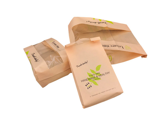 Good price Milieu Elegante Bakkerij Verpakkende Zakken, Zakken van het Voedsel de Veilige Pakpapier online