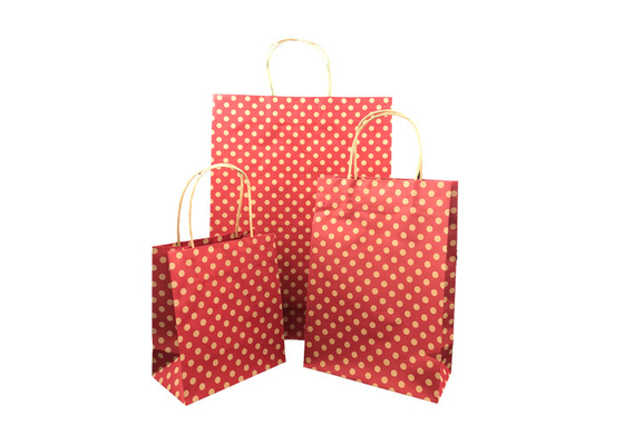 Good price Rode Dikke Luxekerstmis Verpakking/de Minidruk van de de Zakkenvlek van de Kerstmisgift online