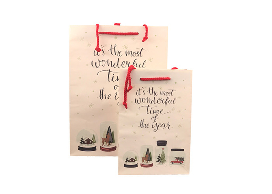 Good price Duurzame Luxekerstmis Verpakking, de Buitengewoon brede Zakken van de Kerstmisgift online