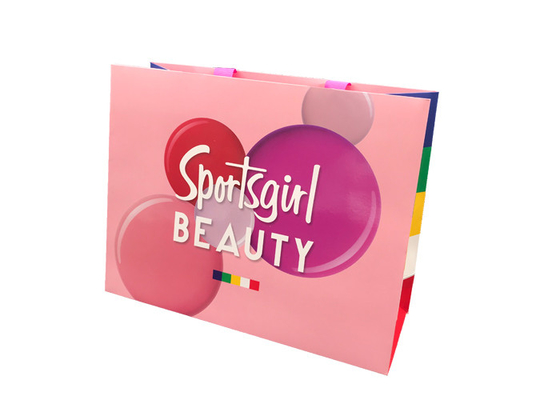 Good price Roze Buitensporige Onderhavig Document Zak/Natuurlijk Document Giftzakken Aangepast Embleem online