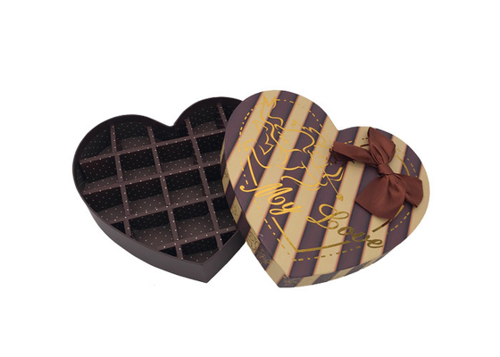 Good price De Presentatievakjes van de kartonchocolade/Hart Gestalte gegeven Valentine-Vakje Douane online